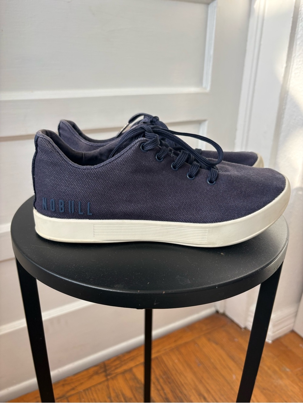 NOBULL Canvas Trainer Navy Blue CrossFit Gym Shoes Men’s 6.5 Women’s 8